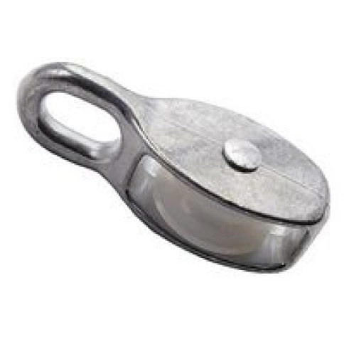 Блок одинарный, шкив пластиковый 25 мм/7 фото 1