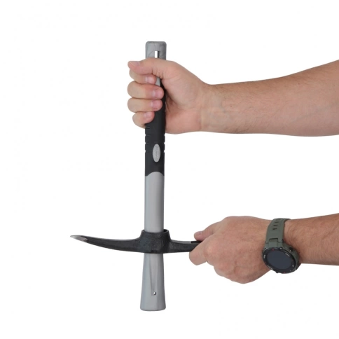 Кирка MINI фиберглас.обрезинен.рук. 400гр. 385 мм Matrix фото 6