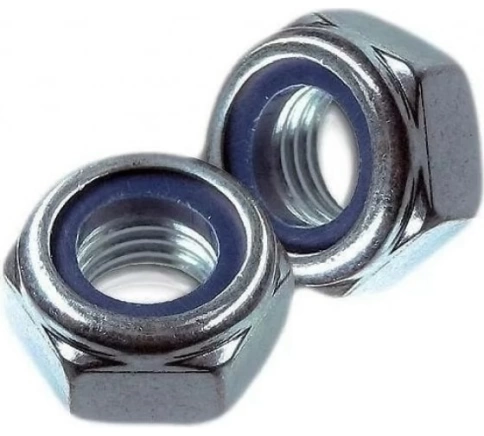 Гайка со стопорным кольцом М8 ОЦ DIN985 фото 6