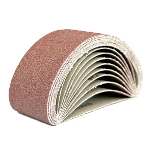 Шлифлист на тканевой основе для ленточных машин 100х610мм Р120 3 шт фото 1