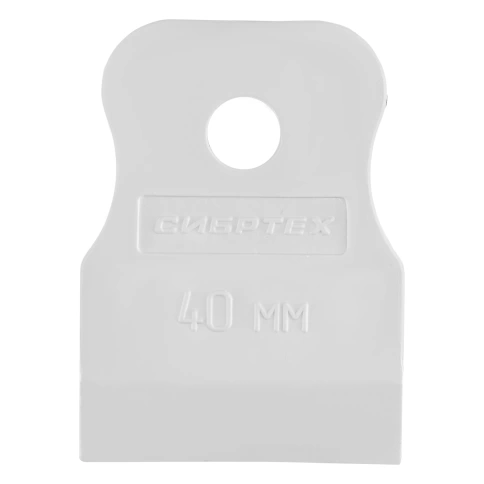 Шпатель белая резина Сибртех фото 1