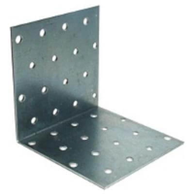 Крепежный равносторонний уголок 100х100х100 ОЦ, 4 шт. фото 5