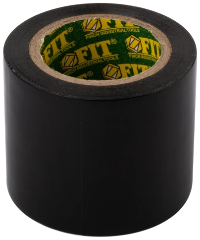 Изолента ПВХ 50 мм х 0,13 мм х 10 м черная фото 1