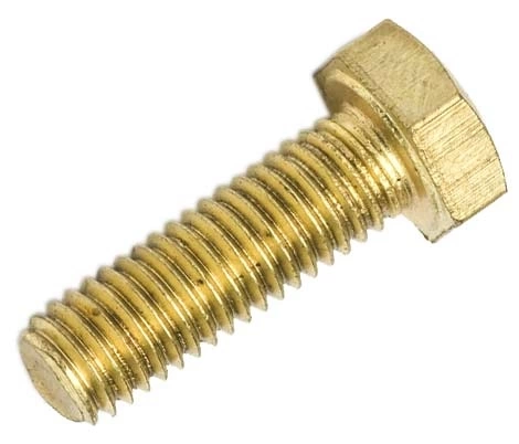 Болт латунный М5х25 DIN933,10 шт фото 5