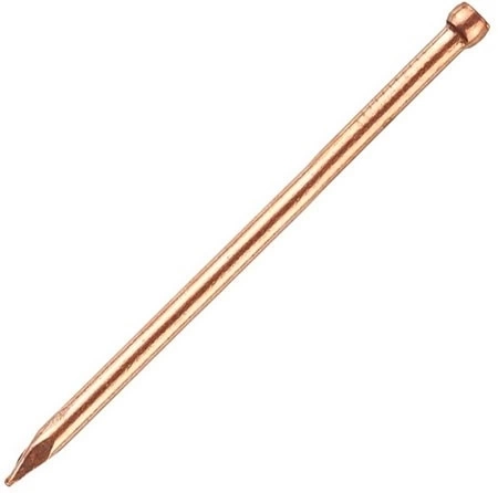 Гвозди покрытие медь упак.100гр фото 1