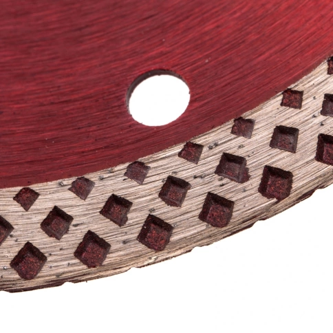 Диск отрезной алмазный сплошной сухое/мокрое резание 180х22,2 мм Matrix фото 4