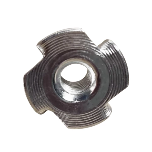 Гайка крыльчатая врезная М10 DIN 1624 оцинкованная фото 2