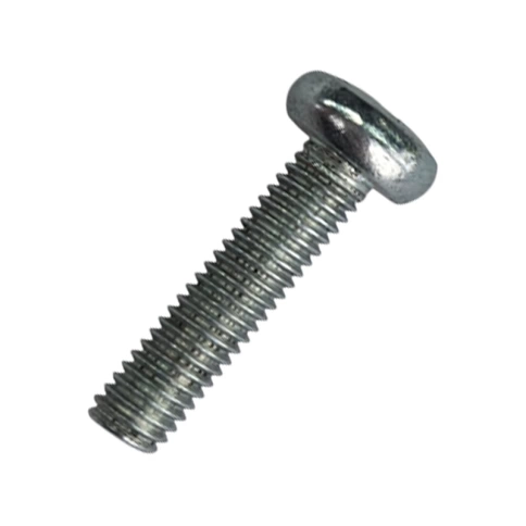 Винт с полукруглой головкой М5х25 мм DIN 7985, оцинкованный, полная резьба   фото 1