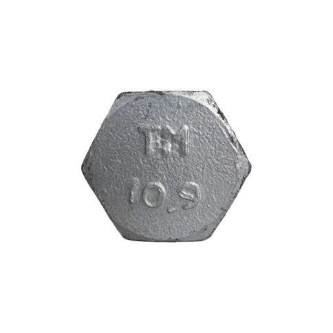 Болт М12х1,25х120 мм, класс прочности 10.9 DIN 960, неполная резьба, оцинкованный/ламельный фото 2