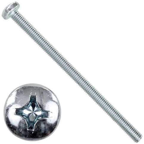 Винт с полукруглой головкой М8х20 ОЦ DIN7985, 50 шт. фото 5