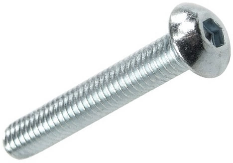 Винт М5х20 с внутренним шестигранником ОЦ 7380 к.п.10.9 10шт фото 1