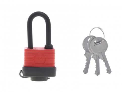 Замок навесной всепогодный 40 мм удлиненная дужка Matrix фото 1