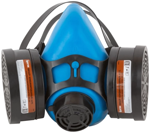 Респиратор газозащитный РУ-60М (с фильтрами тип А1Р1) фото 1