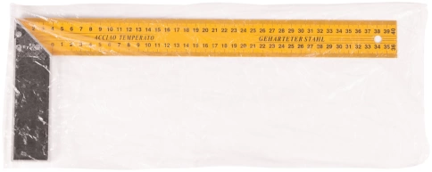 Угольник столярный, двусторонняя шкала, 400 мм фото 2