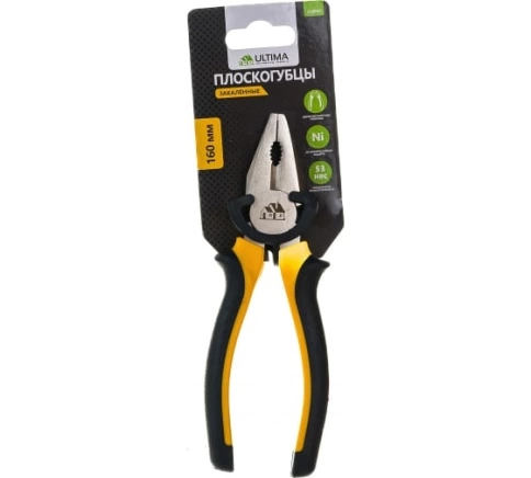 Плоскогубцы комбинир, двухкомпонент.рук. Ultima фото 1