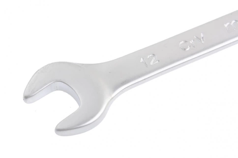 Ключ комбинированный матовый хром 12 мм CrV Matrix фото 2