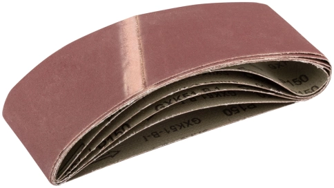 Ленты шлифовальные бесконечные, водостойкие, тканевая основа, 75 х, 5 шт. Р 150 фото 1
