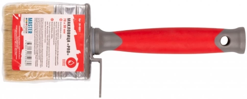 Макловица PRO, 70% ПБТ/30% натур.светл.щетина, 2-х ручка, нерж.обжим, 30х70 мм фото 1