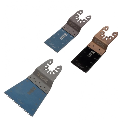 Набор насадок для МФИ по дереву и металлу 3 шт Denzel фото 1