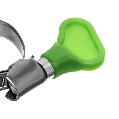 Хомут червячный с барашком 32-50 мм, нержавеющая сталь W2 фото 2