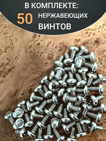 Винт нержавеющий 3х10 мм РН DIN7985 фото 4