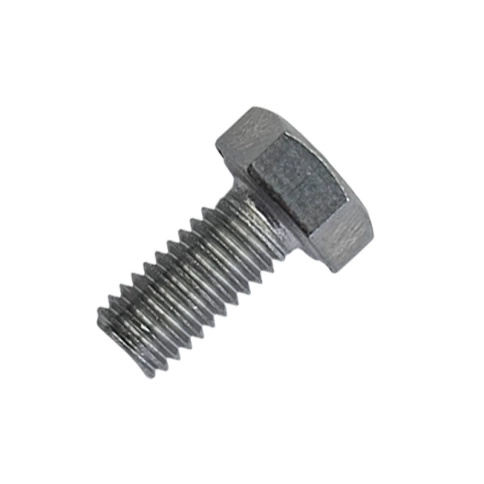 Болт 6х10 мм DIN 933 нержавеющий А2, полная резьба фото 1