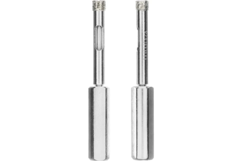 Сверло по керамограниту алмазное 60х67 мм  3-гранный хвостовик Matrix фото 1