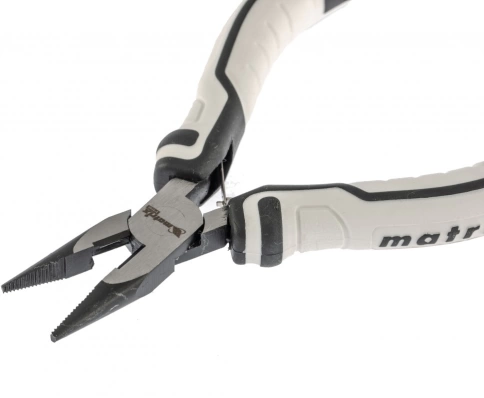 Длинногубцы Mini прямые, авторазжим 125 мм PRO Matrix фото 3