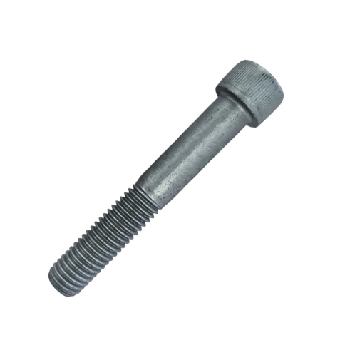 Винт 12х70 мм класс прочности 12.9 DIN 912, неполная резьба, оцинкованный фото 1