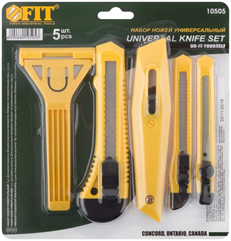 Ножи и скребки, набор 5 шт. фото 3