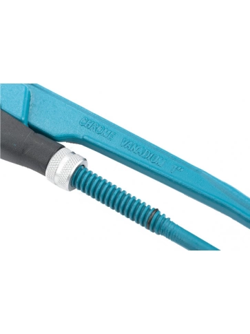 Ключ трубный рычажный №1, 1" цельнокованный CrV тип L, Gross фото 7