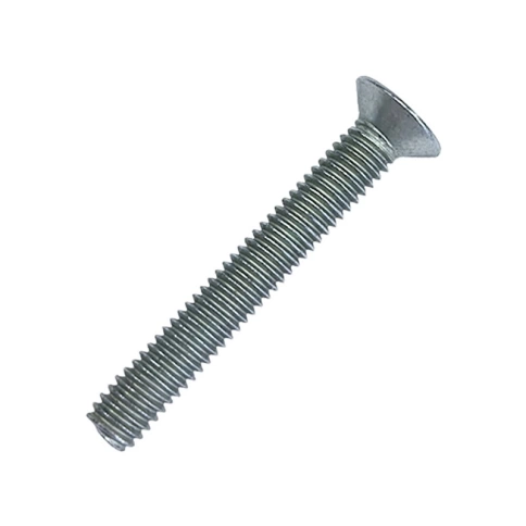 Винт потай 3х35 мм DIN 965, полная резьба, оцинкованный фото 1
