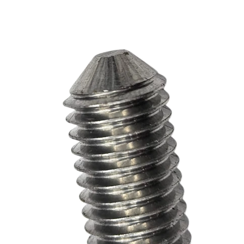 Винт установочный 3х3 мм DIN 553 14Н, полная резьба фото 2