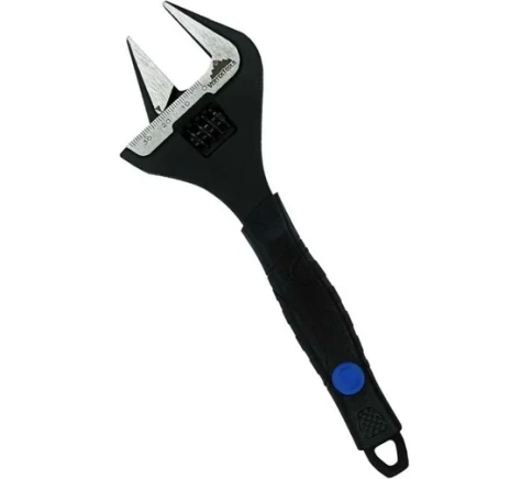 Ключ разводной 150 мм увеличенный диапазон раскрытия VERTEXTOOLS фото 1