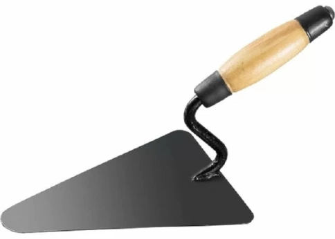 Кельма бетонщика стальная, дерев.усилен.ручка фото 1