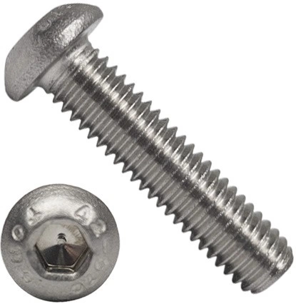 Винт нержавеющий под шестигранник 3х14 мм 7380,10 шт. фото 6