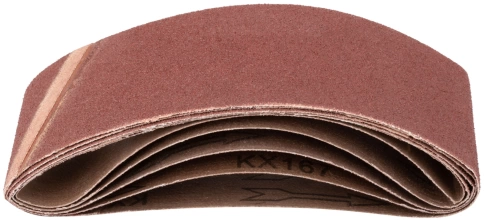 Ленты шлифовальные бесконечные, водостойкие, тканевая основа, 75 х, 5 шт. Р 80 фото 4