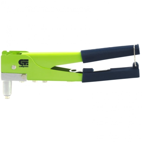 Заклепочник 270 мм, заклепки 2,4-3,2-4,0-4,8 мм переставной 0-90град Сибртех фото 1