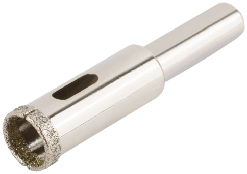 Коронка по керамограниту, камню и кафелю кольцев. алмазн. 14х65 мм фото 1