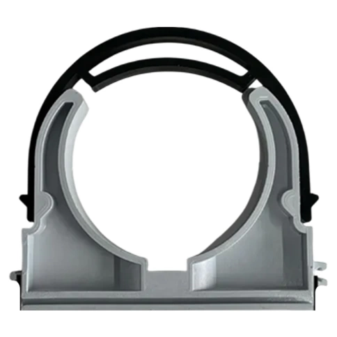 Крепеж-клипса для трубы с фиксатором d50 мм фото 1