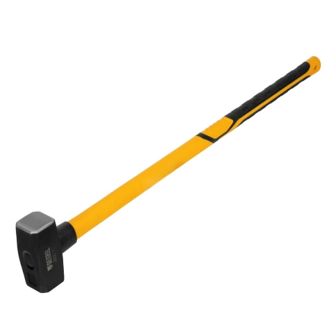 Кувалда, кованая головка, фибергласовая рукоятка с TPR покрытием 5000 гр. 880 мм Denzel фото 2
