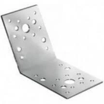 Крепежный уголок под 135 градусов 90х90х65 ОЦ, 10 шт. фото 1