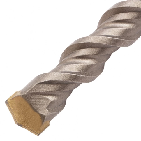 Бур по бетону Cobalt W-tip, двойная спираль, SDS-Plus, 18х460 мм Denzel  фото 2