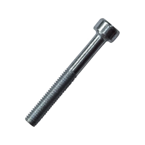 Винт с внутренним шестигранником 5х40 мм класс прочности 8.8 DIN 912 неполная резьба, оцинкованный фото 1
