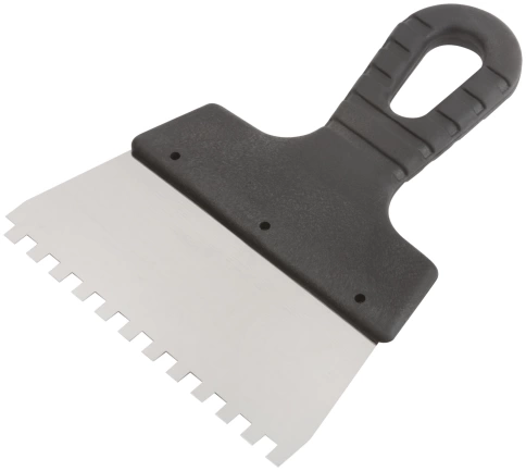 Шпатель фасадный нержавеющий зубчатый / зуб фото 8