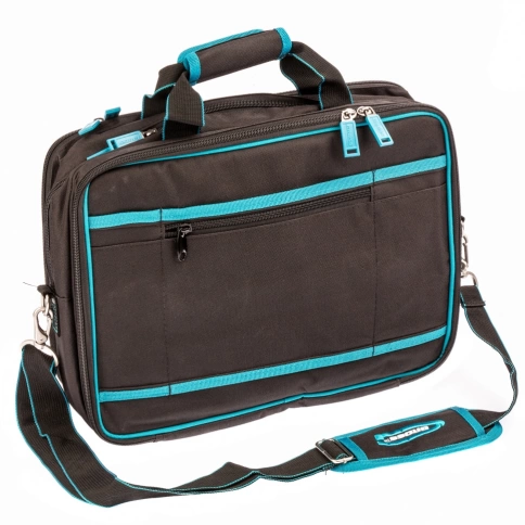 Сумка для инструмента Meister 400х170х300мм 31 карман, наплеч.рем.,отсек д/ноутб. Gross фото 3