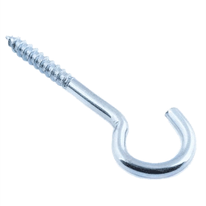 Шуруп-полукольцо, 5х40 , оцинкованное 10 шт. фото 5