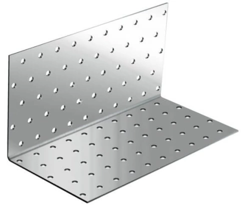 Крепежный перфорированный уголок ОЦ, 4 шт. фото 1