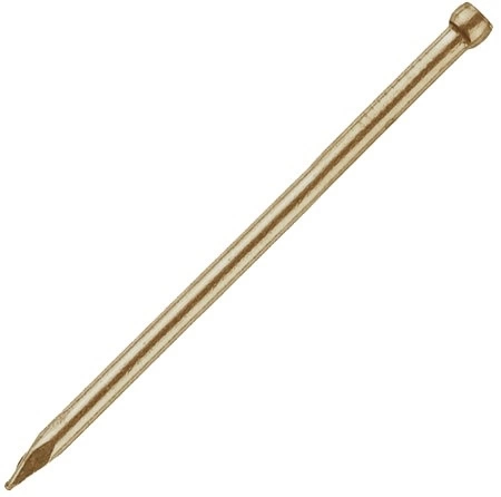 Гвозди покрытие латунь упак.100гр фото 1