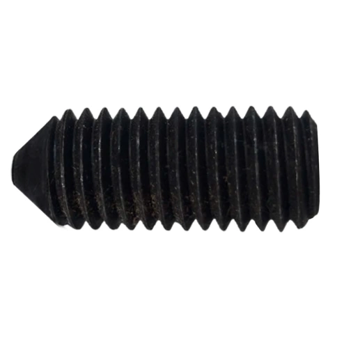 Винт установочный с внутр. шестигранником 12х20 мм, класс прочности 12.9 DIN 914 черный фото 1